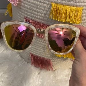 Diff Eyewear floral “Rose” sunglasses